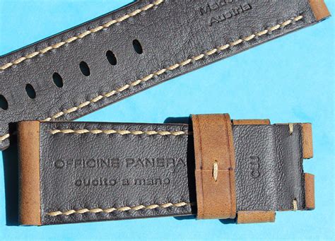 panerai replacement strap|genuine panerai straps.